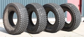 17.5R25 OCCASION GOODYEAR AS-3A WINTER * L-2 TL 18MM 67% A12216 NO REP