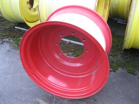 15-24 WIEL GEBRUIKT ROOD 281-335-8 Ø21 ET-75 V6352 DEMO VAST 1 KANT GELAST