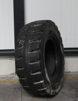 17.5R25 GEBRAUCHT BRIDGESTONE VSDL A2 ** L-5 TL 28MM 41% 2 REP + COSM REP 3114