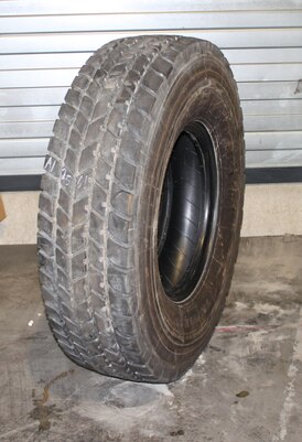 385/95R25 USED MICHELIN X-CRANE+ E-2 TL 21MM 91% NO REP A12541