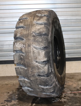 23.5R25 USED WINDPOWER W755 206A2 ** L-4 TL 62MM = 81% 3x REP. + COSM. REP. A12680