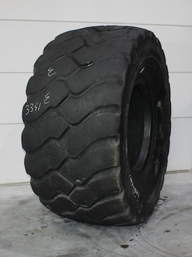 875/65R33 USED GOODYEAR RT-5D HI-STABILITY L-5 TL 25MM 25% 2 REP + COSM REP 3341