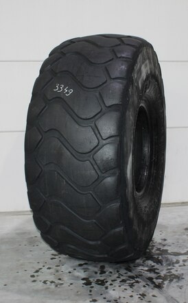 26.5R25 USED MICHELIN XHA2 209A2 ** L-3 TL 18MM 43% REGROOVED + COSM REP 3349