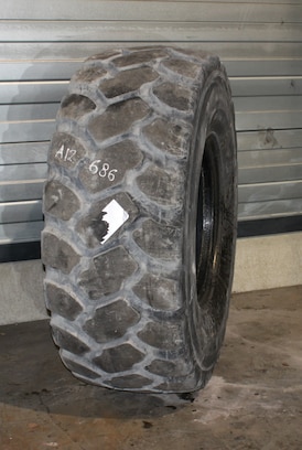 20.5R25 USED GOODYEAR RT-3B * L-3 TL 25MM 75% 1 REP A12686