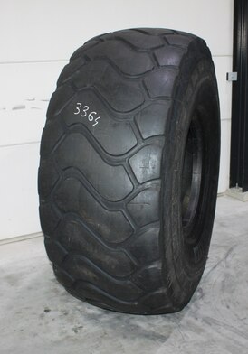 26.5R25 USED MICHELIN XHA2 209A2 ** L-3 TL 14MM 34% REGROOVED + COSM REP 3364