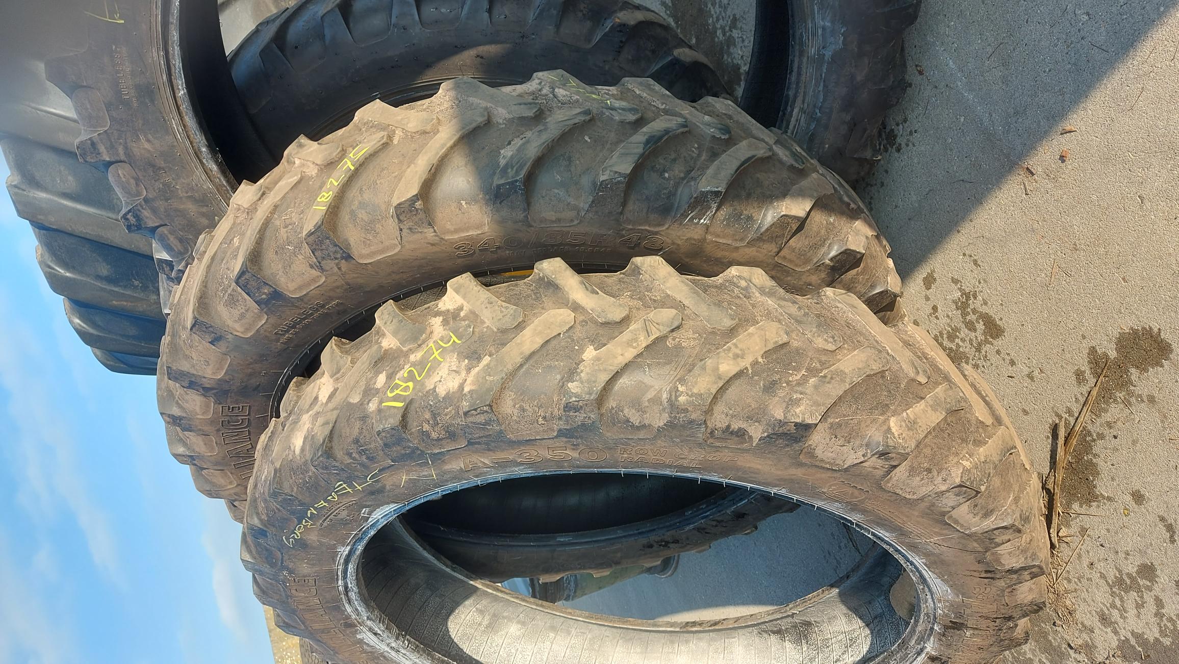 13.6R48 GEBRUIKT ALLIANCE 350 148D/148A8 TL H18274 20% | Heuver