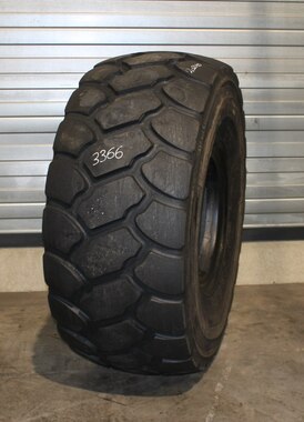 26.5R25 USED GOODYEAR RT-3B ** L-3 TL 20MM 50% REGROOVED 3366