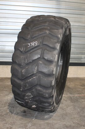 23.5R25 USED GOODYEAR TL-3A+ TL 25MM 59% COSM REP 3389